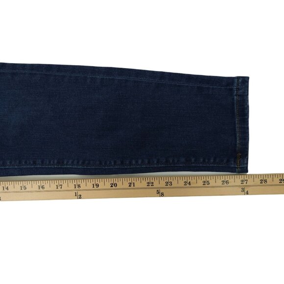 Ann Taylor The Skinny Stretch Dark Wash Jeans Womens Size 6 Mid Rise Denim - Picture 5 of 11
